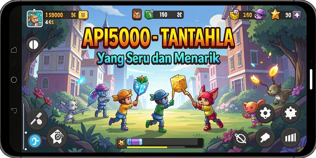 Screenshot gameplay API5000 menampilkan tantangan Puzzle yang menarik.