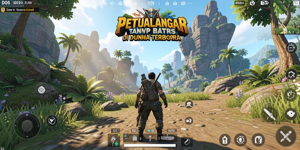 Gameplay D06 yang mendebarkan di dunia terbuka yang megah.