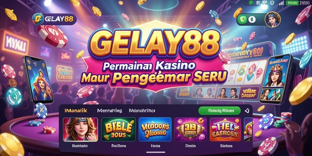 Screenshot gameplay GELAY88 menampilkan pengalaman kasino yang mendebarkan.