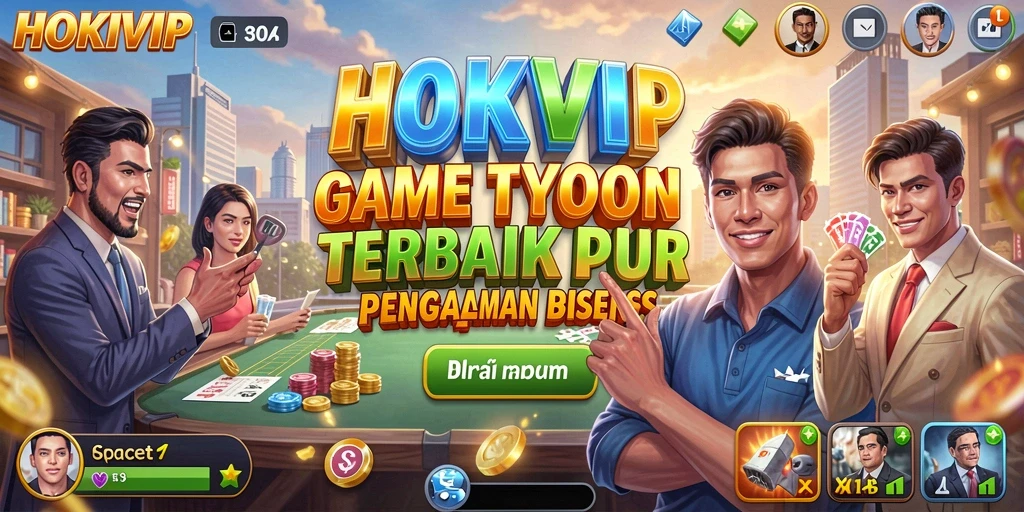 Tampilan gameplay HOKIVIP yang menarik dan mendebarkan.