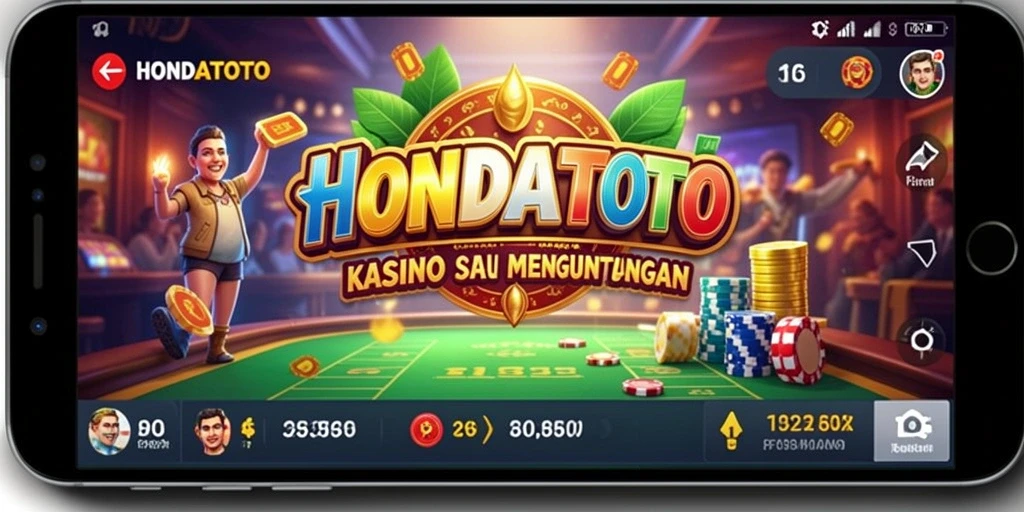 Screenshot mendemonstrasikan permainan kasino yang seru dan interaktif.