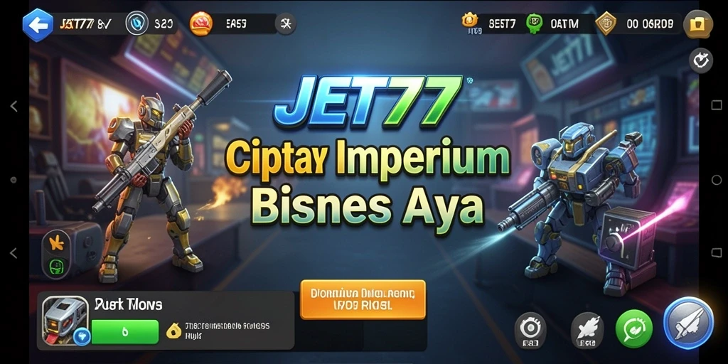 Screenshot gameplay JET77 menampilkan pengalaman Tycoon yang mendebarkan.