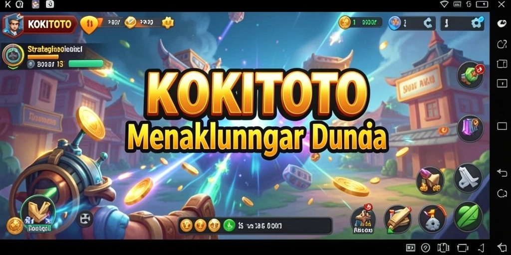 Tampilan gameplay strategis menakjubkan dari KOKITOTO.
