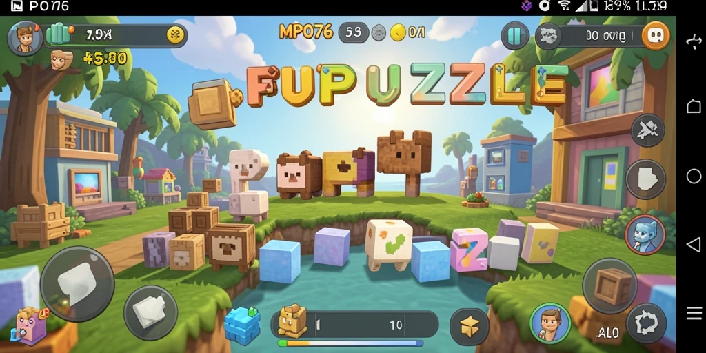 Tampilan gameplay MPO76 yang menarik dan seru dalam menyelesaikan puzzle.