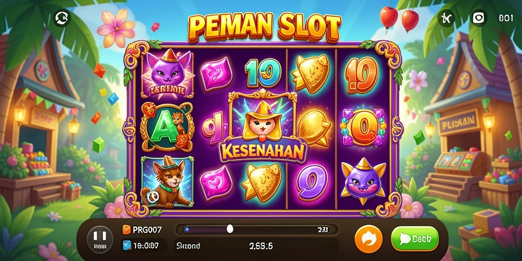 Tampilan gameplay menarik dari PRG007 yang memukau.