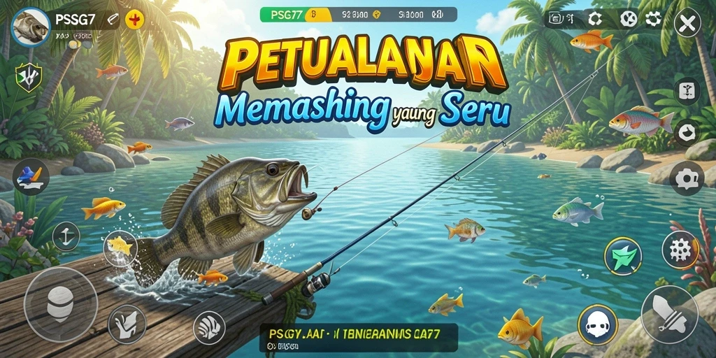 Tangkapan ikan yang spektakuler dalam game memancing PSG77.