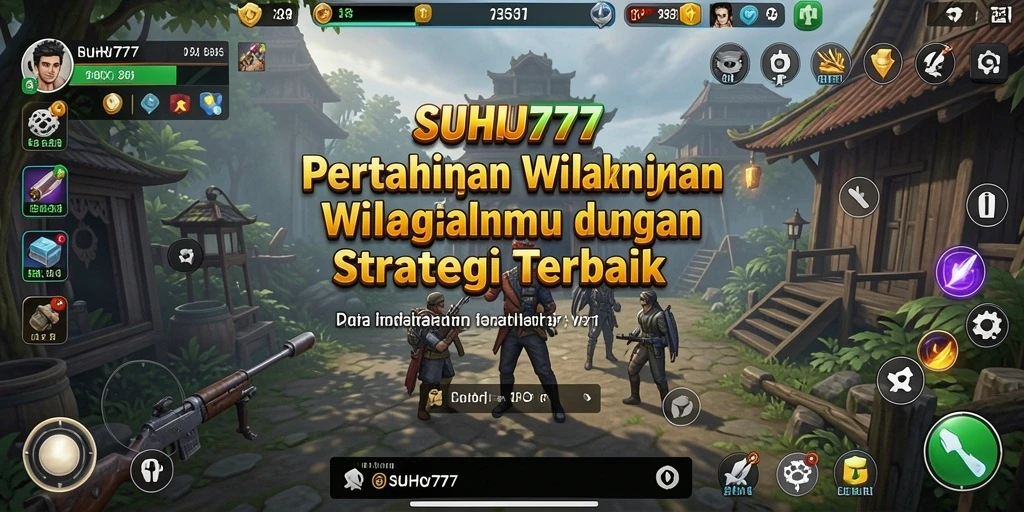 Screenshot SUHU777 menampilkan aksi pertahanan menara yang mendebarkan.