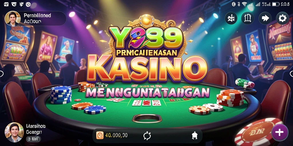 Tampilan menarik gameplay Y89 dalam suasana Kasino.